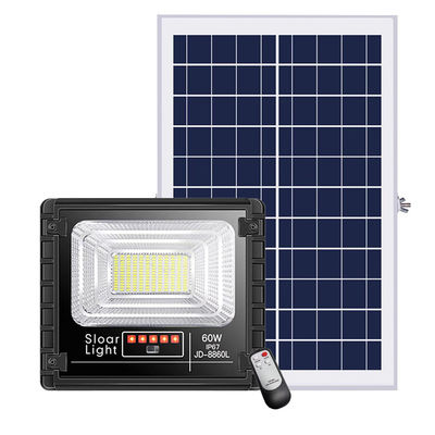 25w 150w 300 와트 태양 홍수 빛 80lm/w 3.7V 야외 태양 강화 보안 조명