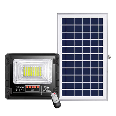 25w 150w 300 와트 태양 홍수 빛 80lm/w 3.7V 야외 태양 강화 보안 조명