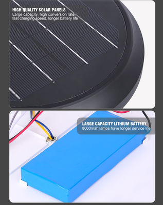 35/65/85CM 스테인리스 LED 태양열 정원 빛 6500LM 지원 조광기