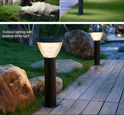 35/65/85CM 스테인리스 LED 태양열 정원 빛 6500LM 지원 조광기