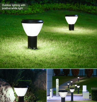 35/65/85CM 스테인리스 LED 태양열 정원 빛 6500LM 지원 조광기