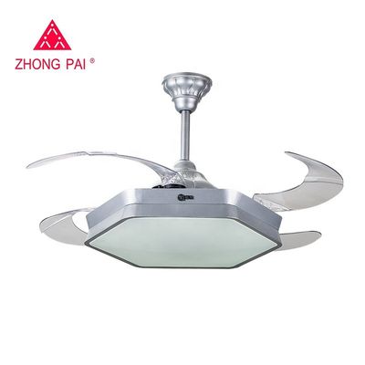 EMC 빠른 속도 42&quot; 접을 수 있는 잎을 가진 Dimmable 철회 가능한 천장 선풍기 빛