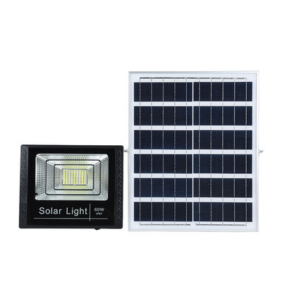 100w 60w 태양 동력이 공급된 주도하는 투광 조명등 50000 시간 보안