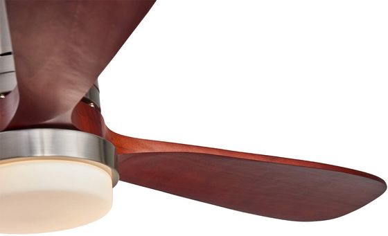 주문을 받아서 만들어지는 EMC 가정 호텔 220v 1320MM 목제 천장 선풍기 빛 3개의 속도