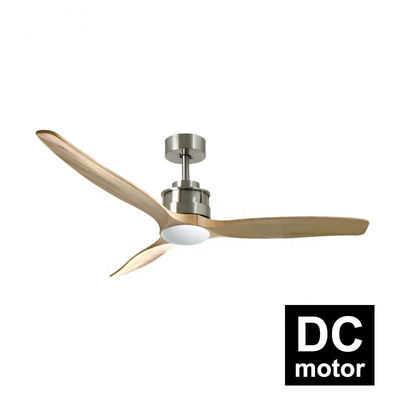 장식 거실 40w 52 인치 목제 천장 선풍기 빛 3 잎 DC 모터