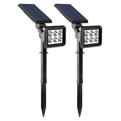 IP65 3.7V 2200MAH LED 태양광 조경 조명 300루멘 태양광 경로 조명
